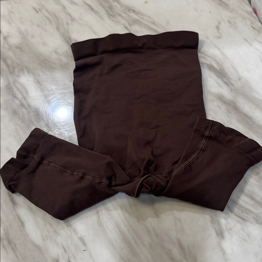 SKIMS High-Waisted Shapewear Shorts - Brown size Small - Picture 4 of 7